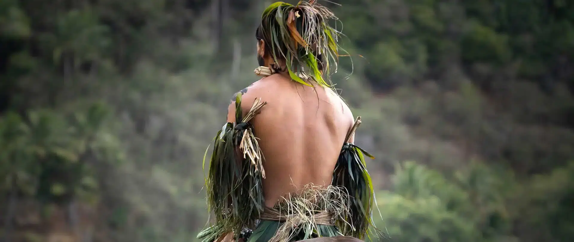 French Polynesia Nuku Hiva horse rider